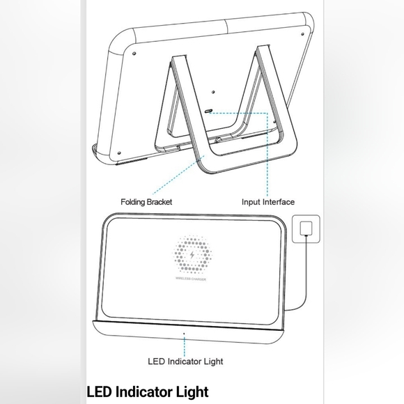 Wireless charging dock for kindle paperwhite signature edition - Picture 3 of 3